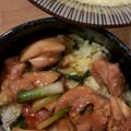 miho14015's cooksnap of when they made どーんと焼き鳥丼☆たまごご飯のっけ♪.