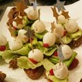 ★心★'s cooksnap of when they made クリスマス＊うずらの卵のピンチョス＊.