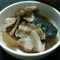 Sasakicks's cooksnap of when they made 豚バラ大根と椎茸の煮物.