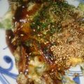 ｽｶｲﾌｨｯｼｭ☆'s cooksnap of when they made 長いもとキャベツのお好み焼き.