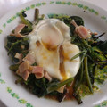 ナウちゃん's cooksnap of when they made ファミレス風ほうれん草の目玉焼きソテー.