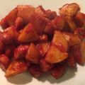 クックAOTGCC☆'s cooksnap of when they made じゃがいも☆ナポリタン炒め.