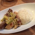 pazukumi's cooksnap of when they made 炊飯器にセットするだけ♪簡単アジアン鶏飯.