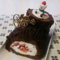 m_k_1230's cooksnap of when they made 二人用クリスマスケーキ★ブシュドノエル.