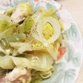 ぐだくさん's cooksnap of when they made 鍋任せ　鶏胸肉とキャベツの和風タジン.