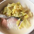 ぐだくさん's cooksnap of when they made 石狩風鮭とキャベツ煮込み.
