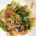 にゃぎママ's cooksnap of when they made 小松菜、えのき茸のごまサラダ.