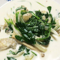 rumn's cooksnap of when they made 牡蠣とほうれん草のミルク煮.