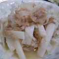 ふたごっち's cooksnap of when they made すし酢ドレッシングで☆大根とツナのサラダ.