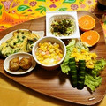 komutatata's cooksnap of when they made 簡単♫南瓜の皮とおからのデザートサラダ.