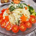 ちゃっきぃさん's cooksnap of when they made ツナとキュウリのスパゲティーサラダ☆.