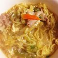 クックUEBZUB☆'s cooksnap of when they made 鍋の残り野菜とお肉であつあつ酸辣湯うどん.