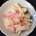ぎょうざうり's cooksnap of when they made 長いものハムチーズ焼き.