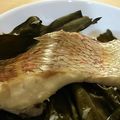 クック6BCHJS☆'s cooksnap of when they made ぶきっちょさんの鯛の昆布蒸し.
