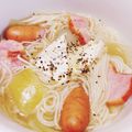 さろり。's cooksnap of when they made シャウエッセンとミニカマンベールのポトフ.