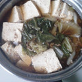 おいひぃ's cooksnap of when they made 白菜 豆腐 挽き肉の 煮物 ~肉豆腐風~.