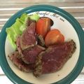 のんちゃんぴん's cooksnap of when they made 簡単♡フライパンでローストビーフ♡.