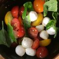 たこも's cooksnap of when they made 基本のカプレーゼ.
