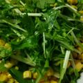 一期一代's cooksnap of when they made 簡単すぎる！水菜のシーザードレサラダ♡.