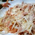 ヤスコ♪'s cooksnap of when they made もやしとウインナーのキムチーズ.