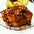 akilondon's cooksnap of when they made うまソースで煮込みハンバーグ♪.