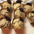 クック1N3NTY☆'s cooksnap of when they made お豆腐チョコバナナマフィン♡.