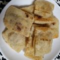 クックQ5I5KR☆'s cooksnap of when they made 油揚げに納豆とキムチを閉じ込めました！.