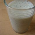 かぴゆ's cooksnap of when they made 豆乳黒ごまバナナジュース.
