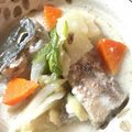 のりこ523's cooksnap of when they made ぶりの粕汁.