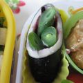 めい☆まみmama's cooksnap of when they made お弁当の一品・梅*チーズ海苔巻き.