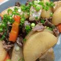 みみこせんぺい's cooksnap of when they made 牛肉と大根 こんにゃくの煮物.