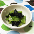 ゆりんこ1022's cooksnap of when they made 簡単副菜☆絹さやの海苔炒め.
