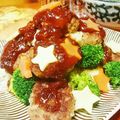 miogo's cooksnap of when they made ツリー風バーグ.