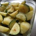 アラフォーななこ's cooksnap of when they made ズッキーニ＋ほくほくジャガイモ焼き.