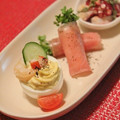 ★おぺこやん★'s cooksnap of when they made 簡単☆卵のファルシ クリスマス仕立て.