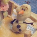 kurakaho's cooksnap of when they made マジパンアートでオラフ編☆.