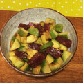t0m0ko's cooksnap of when they made シンプル！アボカドとマグロの簡単和え物.
