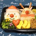 niko_'s cooksnap of when they made サンタとトナカイ♪クリスマスキャラ弁.