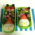 ◎mamipo◎'s cooksnap of when they made 簡単!サンタさんおにぎり.
