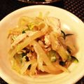 miumiuymym's cooksnap of when they made 鶏ささみ もやし キュウリの からし和え.