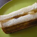 machinco's cooksnap of when they made アップルチーズトースト.