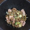 cobybravo's cooksnap of when they made 女子必見！下仁田ねぎ＆納豆の最強美容液丼.