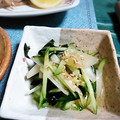 ＴＯＭＯＷＡＴ's cooksnap of when they made らっきょう活用❤きゅうりの酢の物.