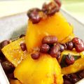 すみッコぐらし's cooksnap of when they made かぼちゃとさつまいものいとこ煮.