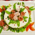 どんぴんたん's cooksnap of when they made ハム薔薇とくまちゃんのポテトサラダケーキ.