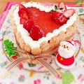 あやぽむCafé♡♡'s cooksnap of when they made * クリスマス ★シャルロットフレーズ♪.