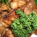 キョク's cooksnap of when they made ツ～ン！とわさびから揚げ.