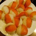 ｊｏｃｏｍｏｍｏｌａ's cooksnap of when they made 残りご飯でスモークサーモン手まり寿司.