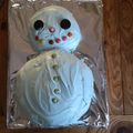 chiyo0730's cooksnap of when they made 雪だるまケーキ♪.