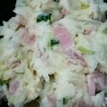yushisama's cooksnap of when they made クリスマスツリー風☆ポテトサラダ.